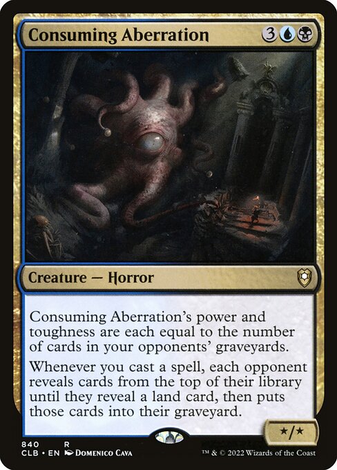 Consuming Aberration (840) [Commander Legends: Battle for Baldur's Gate]