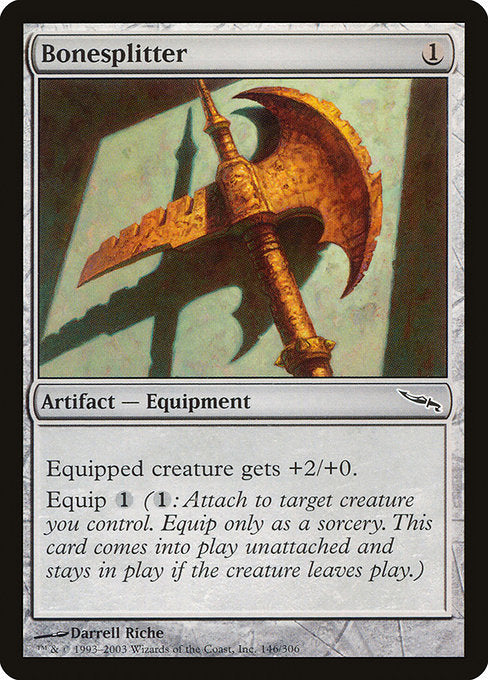 Bonesplitter (146) [Mirrodin]