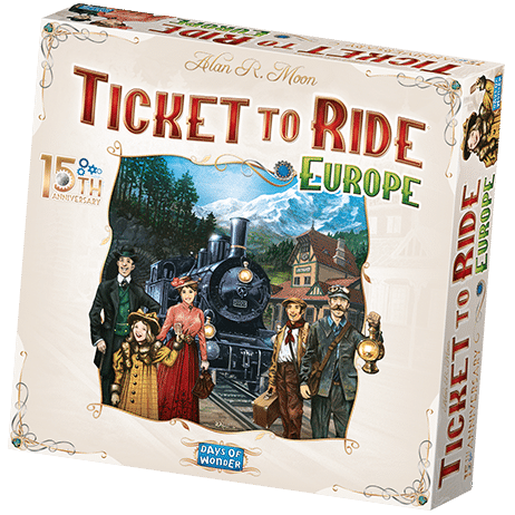 Ticket to Ride Europe 15th Anniversary Edition image 0