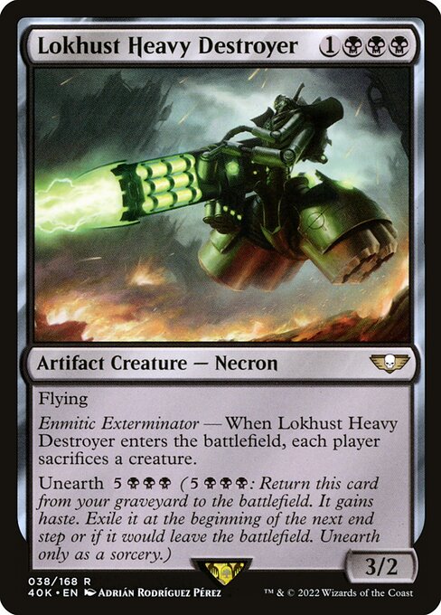 Lokhust Heavy Destroyer (38) [Warhammer 40,000 Commander]