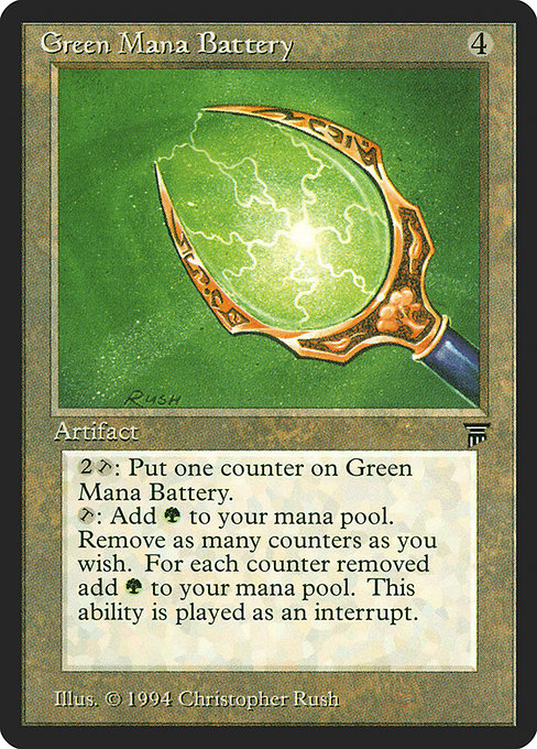 Green Mana Battery (279) [Legends]