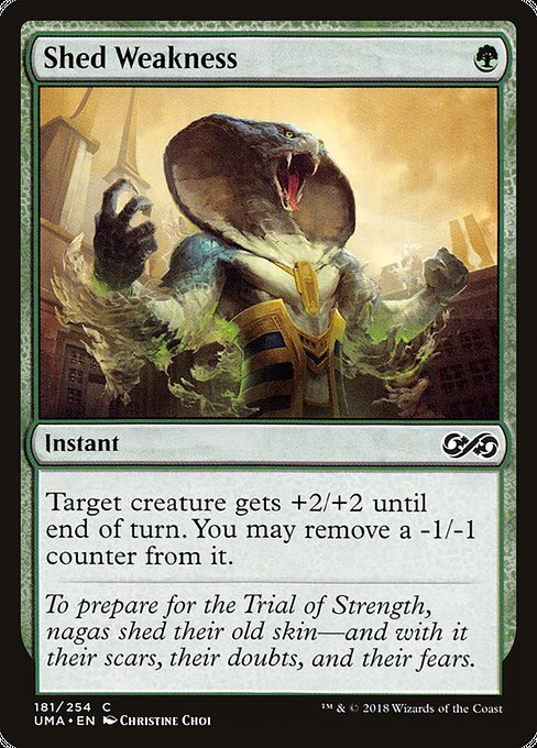 Shed Weakness (181) [Ultimate Masters]