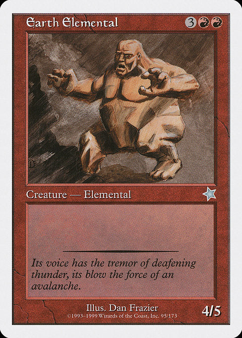 Earth Elemental (95) [Starter 1999]