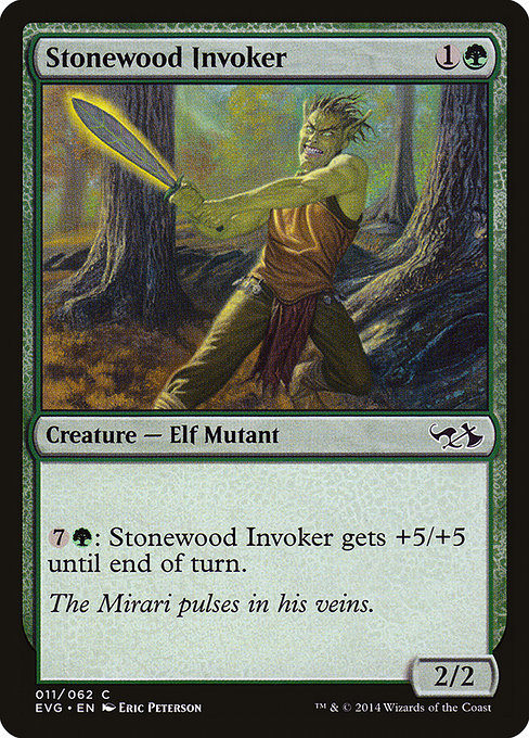 Stonewood Invoker (11) [Duel Decks Anthology: Elves vs. Goblins]