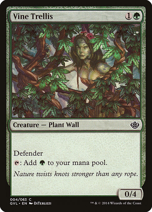 Vine Trellis (4) [Duel Decks Anthology: Garruk vs. Liliana]