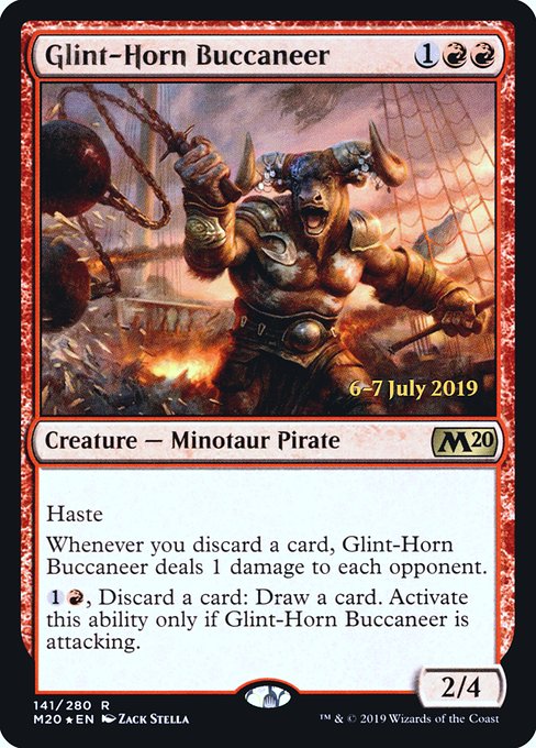 Glint-Horn Buccaneer (141s) [Core Set 2020 Promos]