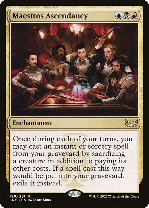 Maestros Ascendancy (198) [Streets of New Capenna]