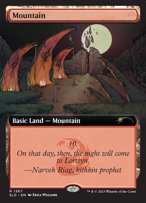 Mountain (1367) [Secret Lair Drop] [Extended Art]