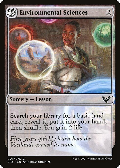 Environmental Sciences (1) [Strixhaven: School of Mages]