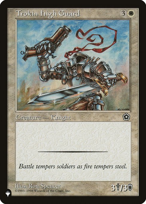 Trokin High Guard (P02-26) [The List]