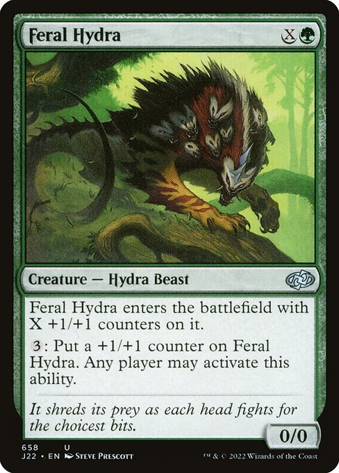 Feral Hydra (658) [Jumpstart 2022]