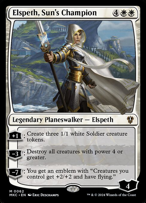 Elspeth, Sun's Champion (62) [Murders at Karlov Manor Commander]