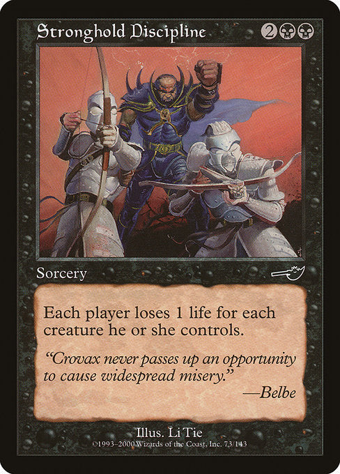 Stronghold Discipline (73) [Nemesis]
