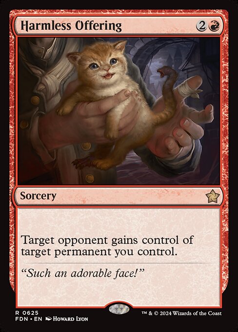 Harmless Offering (625) [Foundations]