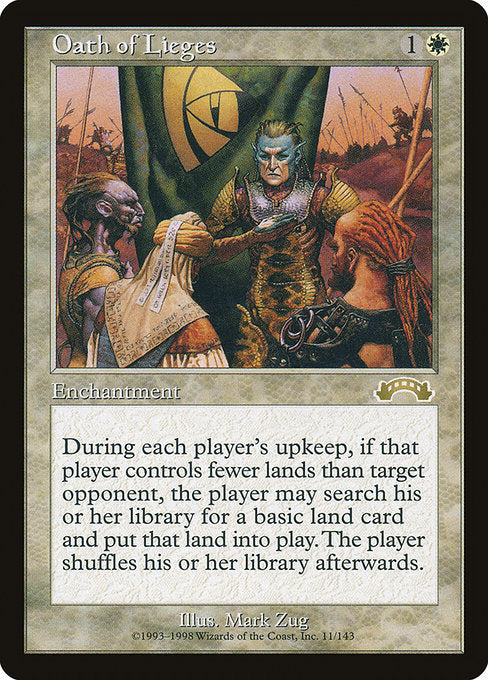 Oath of Lieges (11) [Exodus]