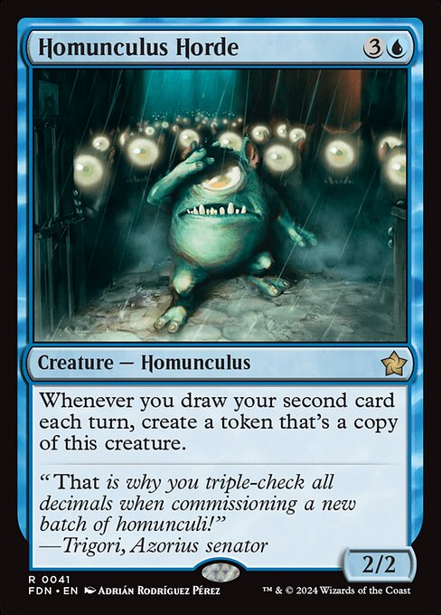 Homunculus Horde (41) [Foundations]