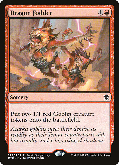 Dragon Fodder (135) [Tarkir Dragonfury]