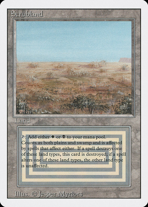 Scrubland (286) [Revised Edition]