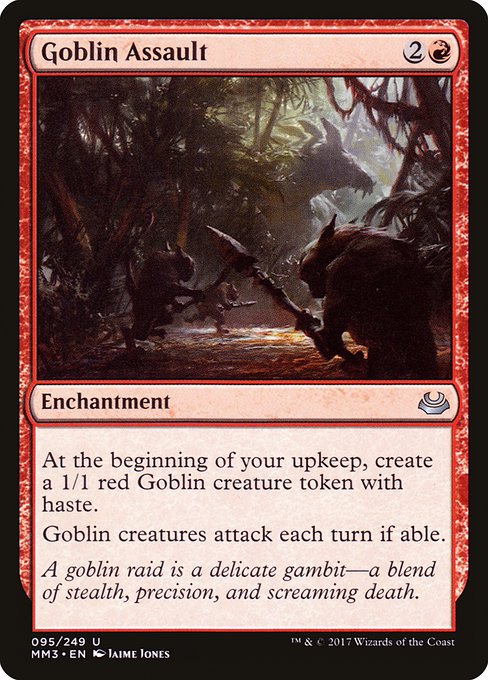 Goblin Assault (95) [Modern Masters 2017]