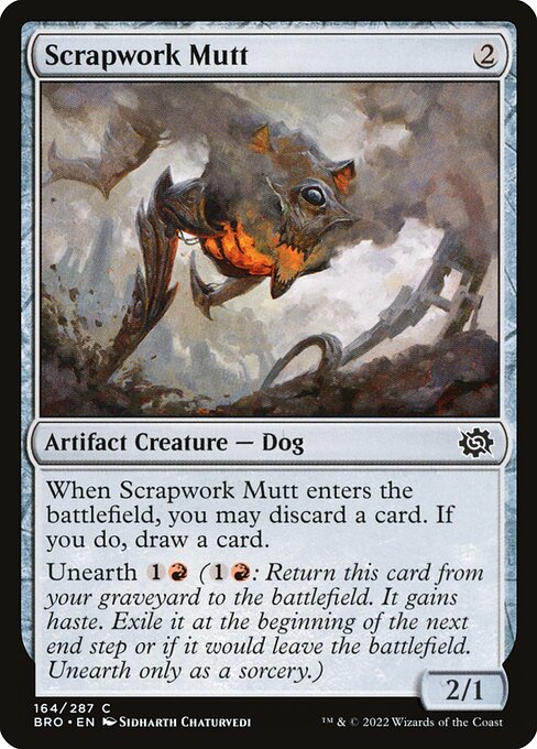 Scrapwork Mutt (164) [The Brothers' War]