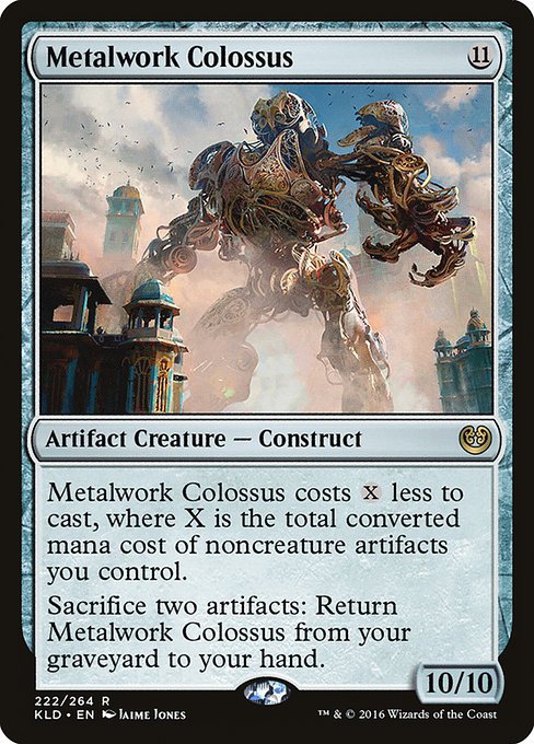 Metalwork Colossus (222) [Kaladesh]