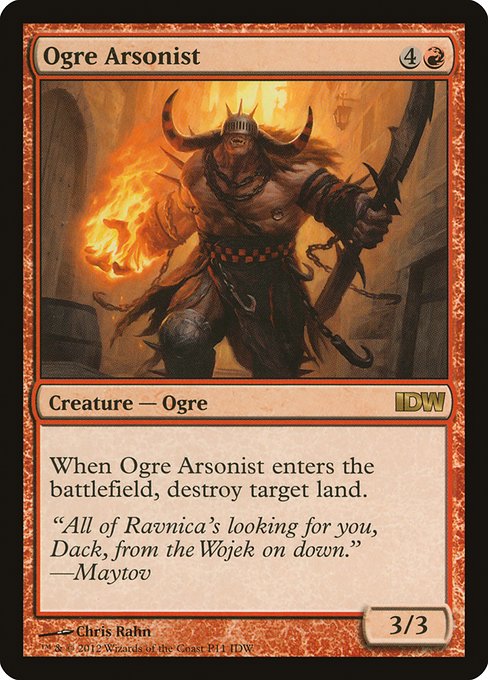 Ogre Arsonist (11) [IDW Comics Inserts]