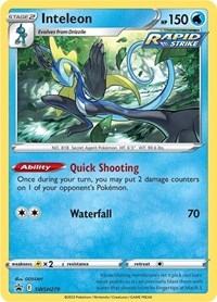 Inteleon - SWSH279 (SWSH279) [SWSH Sword and Shield Promo Cards]