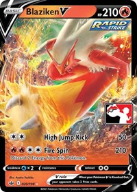 Blaziken V (020/198) [Prize Pack Series Cards]