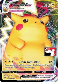 Pikachu VMAX (044/185) [Prize Pack Series Cards]