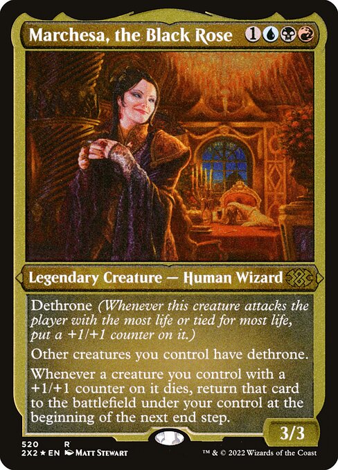 Marchesa, the Black Rose (520) [Double Masters 2022]