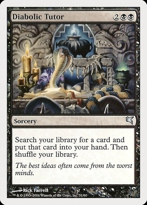 Diabolic Tutor (51) [Hachette UK]