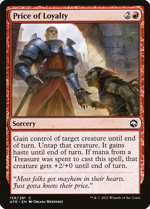 Price of Loyalty (159) [Adventures in the Forgotten Realms]