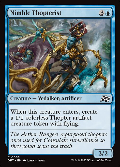Nimble Thopterist (53) [Aetherdrift]