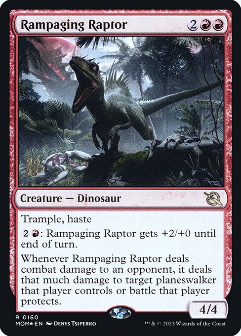 Rampaging Raptor (160s) [March of the Machine Promos]