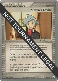 Steven's Advice - 2004 (Kevin Nguyen) [World Championship Decks]