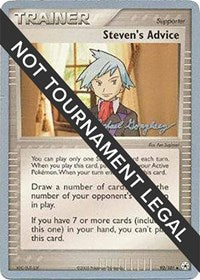 Steven's Advice - 2005 (Michael Gonzalez) (92/101) [World Championship Decks]
