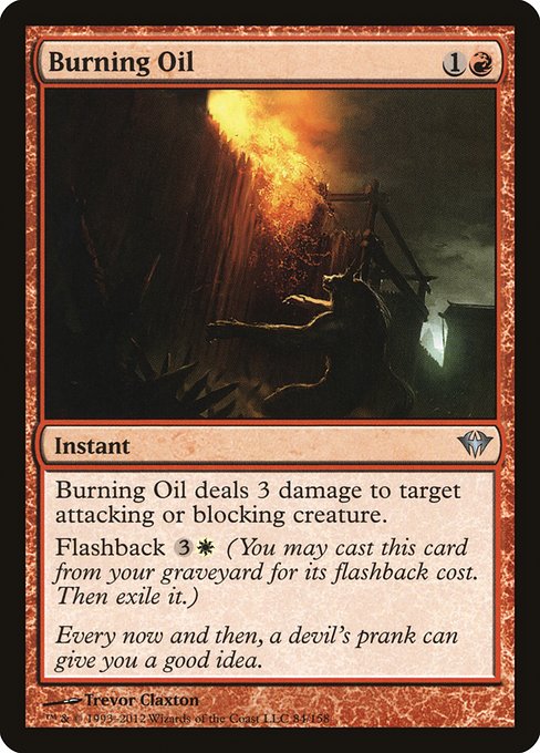Burning Oil (84) [Dark Ascension]