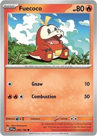 Fuecoco - 036/198 (Mirage Holo) (036/198) [Miscellaneous Cards and Products]