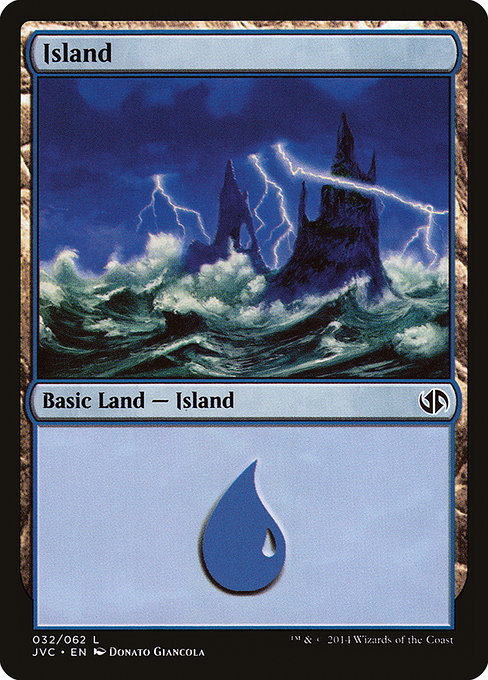 Island (32) [Duel Decks Anthology: Jace vs. Chandra]