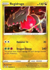 Regidrago - 124/203 (Cosmos Holo) (124/203) [Miscellaneous Cards and Products]
