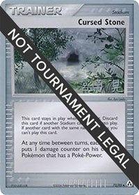 Cursed Stone - 2007 (Akira Miyazaki) (72/92) [World Championship Decks]