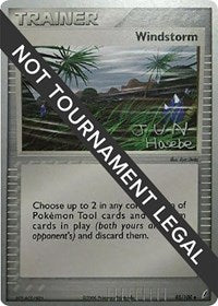 Windstorm - 2007 (Jun Hasebe) (85/100) [World Championship Decks]