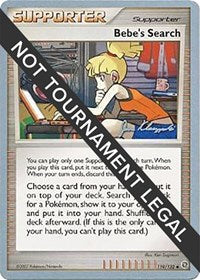 Bebe's Search - 2008 (Jason Klaczynski) (119/132) [World Championship Decks]