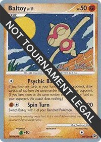 Baltoy - 2009 (Stephen Silvestro) (60/106) [World Championship Decks]