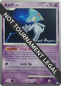 Azelf (19) - 2010 (Mychael Bryan) (19/146) [World Championship Decks]