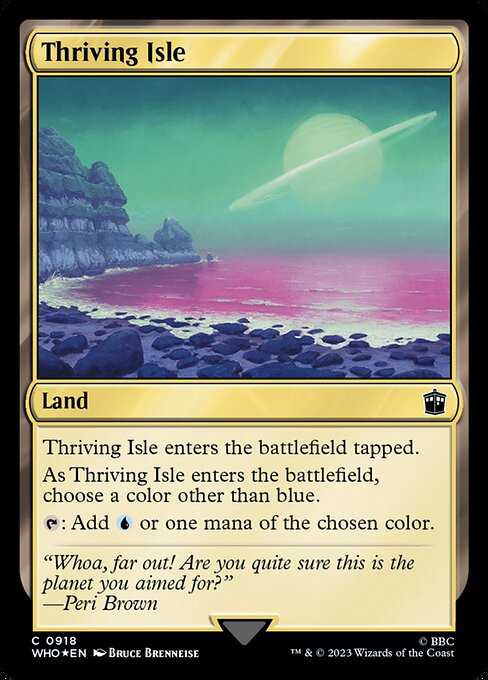 Thriving Isle (918) [Doctor Who]
