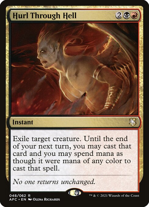 Hurl Through Hell (48) [Forgotten Realms Commander]