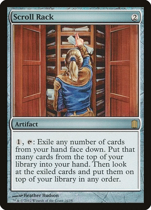 Scroll Rack (16) [Commander's Arsenal]