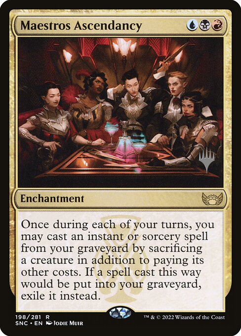 Maestros Ascendancy (198p) [Streets of New Capenna Promos]