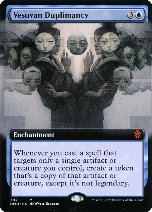Vesuvan Duplimancy (397) [Dominaria United] [Extended Art]